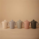 Mushie Trainer Sippy Cup - Sage Image 7