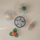 Mushie Wheel Suction Spinner Toy for Bath & Play Image 2