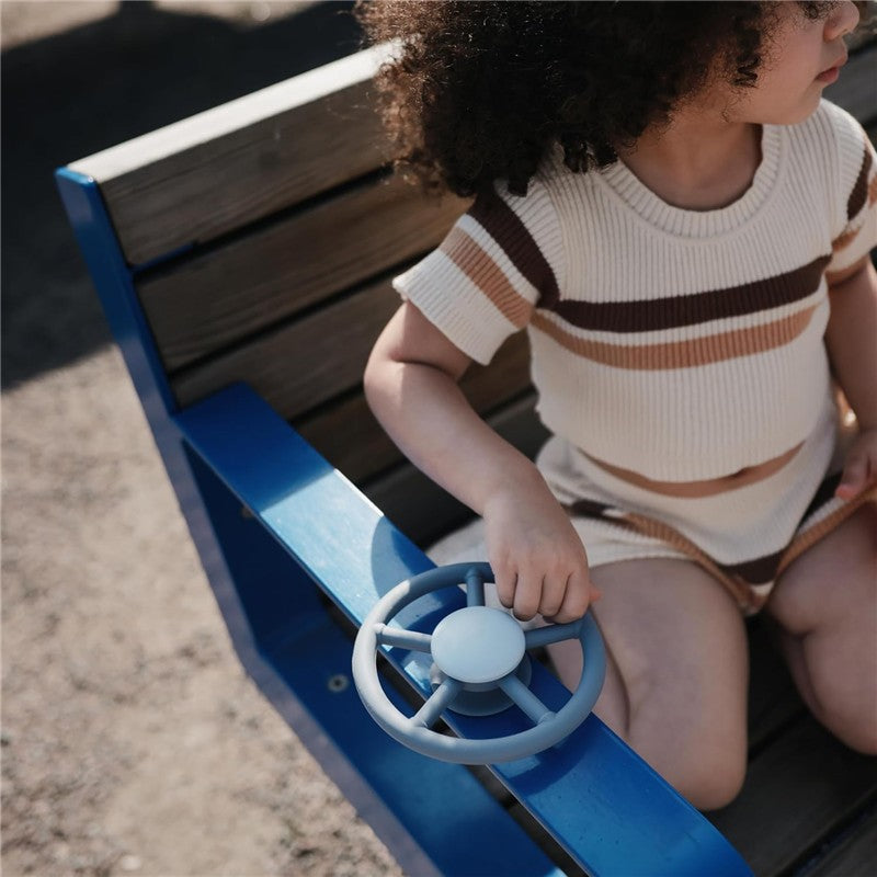 Mushie Wheel Suction Spinner Toy for Bath & Play Image 4