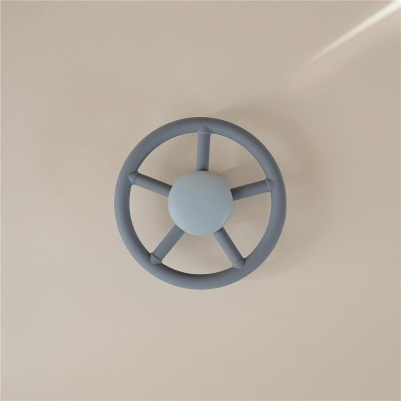 Mushie Wheel Suction Spinner Toy for Bath & Play Image 5