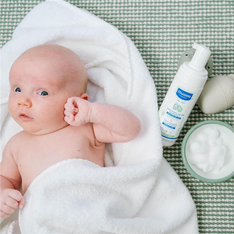 Mustela - Baby Foam Shampoo for Newborns, 5Oz Image 6