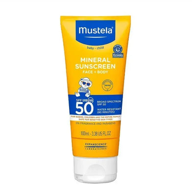 Mustela - Baby Mineral Sunscreen Lotion Face & Body SPF 50 Image 1
