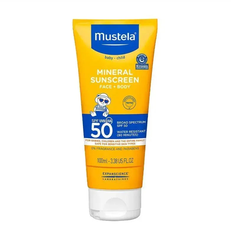 Mustela - Baby Mineral Sunscreen Lotion Face & Body SPF 50 Image 1