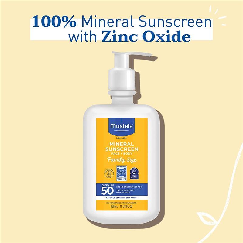 Mustela - Baby Mineral Sunscreen Lotion SPF 50  Image 3