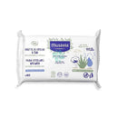 Mustela - Certified Organic Water Wipes with Cotton and Aloe 60Ct Image 1
