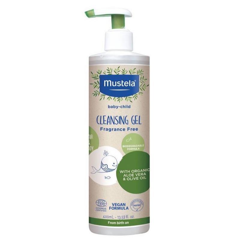 Mustela Organic Cleansing Gel With Olive Oil And Aloe Image 1