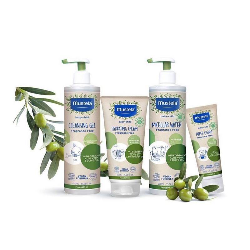 Mustela Organic Cleansing Gel With Olive Oil And Aloe Image 3