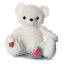 My Baby's Heartbeat White Love Bear Image 1