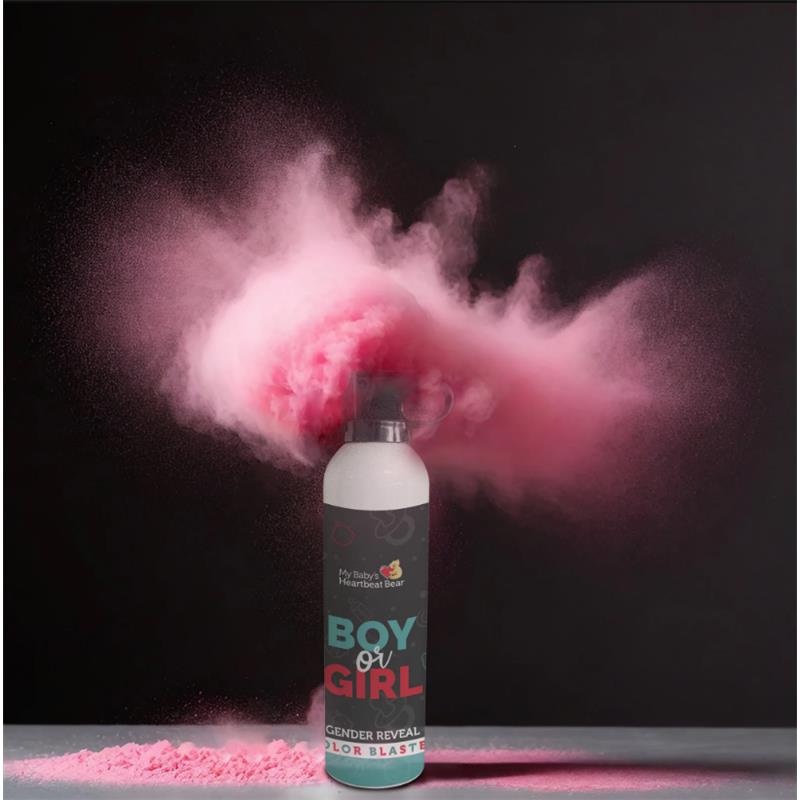 My Baby's Heartbeat - Gender Reveal Color Blasters Image 2
