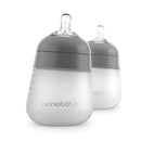 Nanobebe - 2Pk Silicone Baby Bottle, Gray, 9Oz Image 10