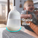 Nanobebe Silicone Baby Bottle 3 Pack - Grey, 9oz Image 3