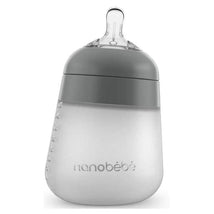 Nanobebe - 9Oz Flexy Silicone Baby Bottle, Grey Image 1