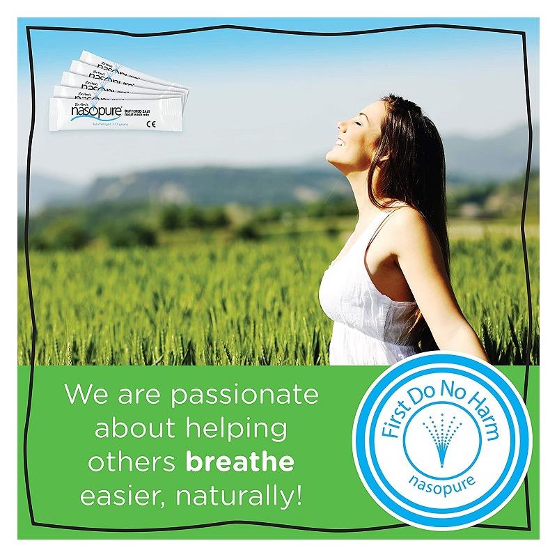 Nasopure Bottle Nasal Wash System Refill Kit 40Ct Image 5