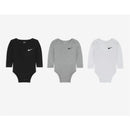 Nike - 3Pk Essential Bodysuit Grey Heather Image 1