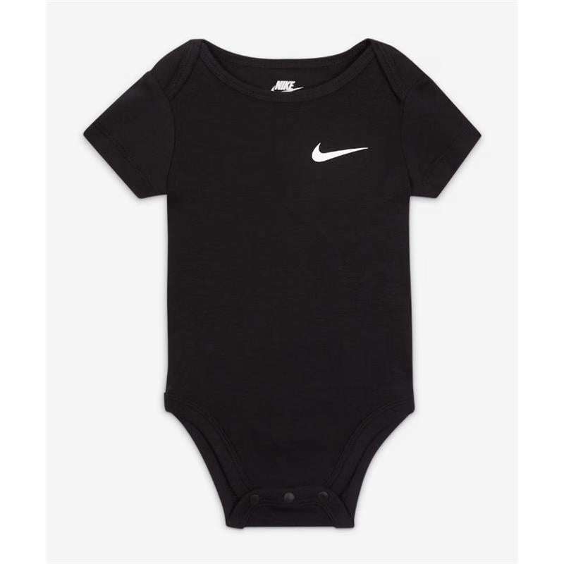 Nike - 3Pk Mini Me Bodysuit Newborn Baby Black/White Image 4
