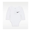 Nike Baby 3Pk Essential Long Sleeve Bodysuit White Image 2