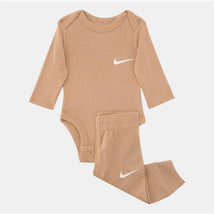 Nike Baby 3Pk Essentials Pant Set Newborn Baby Brown Image 1