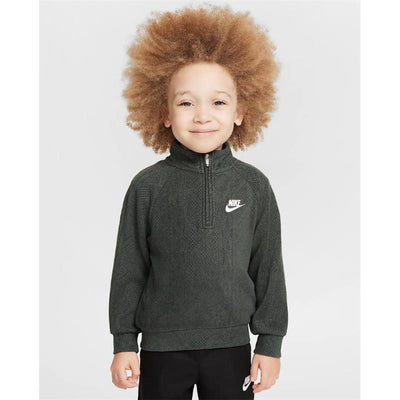 Nike Baby - Boy Toddler Cable Knit Half-Zip Image 1