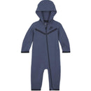 Nike Baby Fleece Coverall Dark Marina Blue Image 1