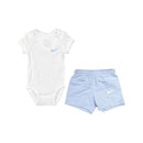 Nike Baby Set Bodysuit + Shorts Cobalt Bliss Image 1