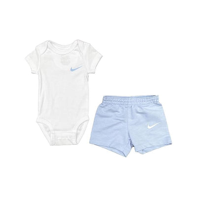 Nike Baby Set Bodysuit + Shorts Cobalt Bliss Image 1