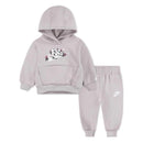 Nike Baby - Toddler Girls Floral Futura Graphic Hoodie and Joggers Set Image 1