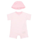 Nike - Kids Towel Terry Romper Pink Foam Image 1