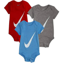Nike Baby - Swoosh 3 Pc Bodysuits Set, University Red Image 1
