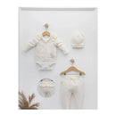 Nipperland - Baby Knitted Baby Outfit Cream Image 1