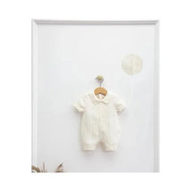 Nipperland - Knitted Luxury Baby One Piece Cream Image 1