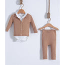 Nipperland - Stone Baby Knitted Outfit Set Image 1