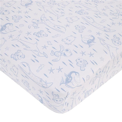 NoJo 3Pk Disney Finding Nemo Cutest Little Catch Nursery Crib Bedding Set