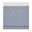 Gray crib sheet with a textured design and white top hem, part of NoJo Disney Mickey Mouse nursery bedding set.
