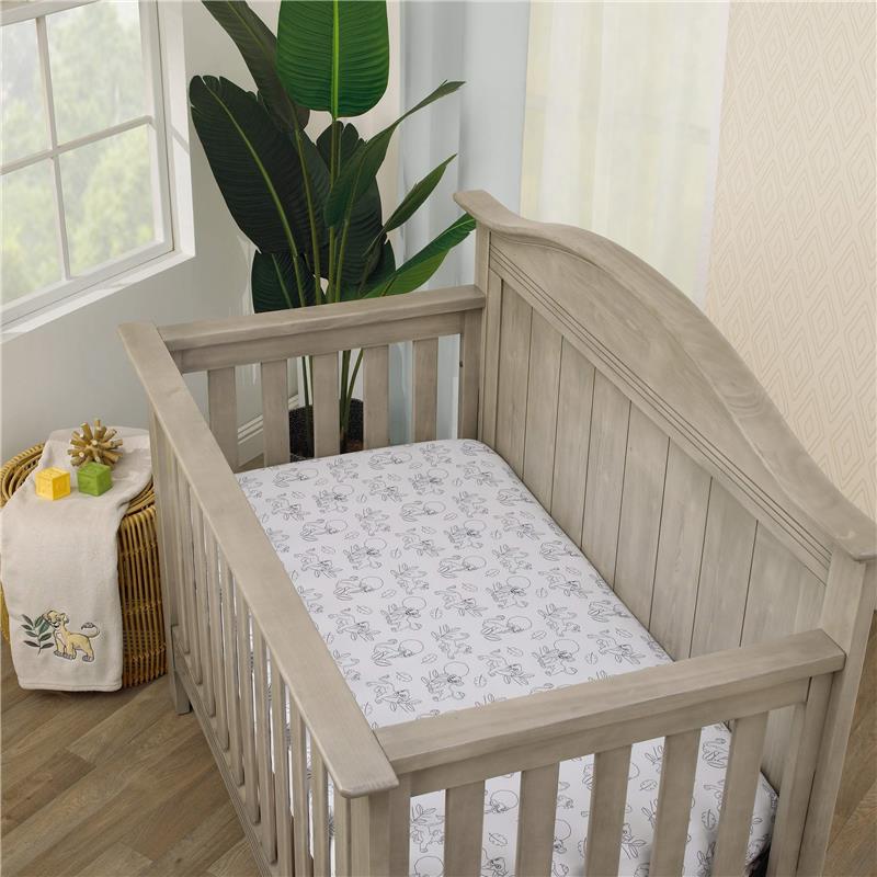 Nojo Disney Lion King Leader of The Pack Super Soft Fitted Crib Sheet