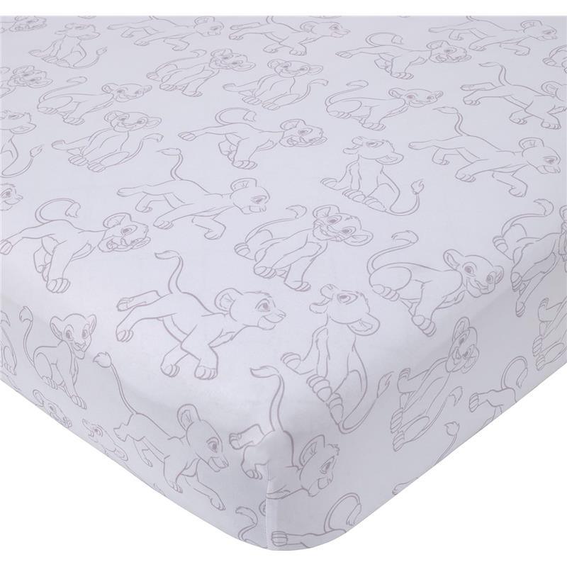 Nojo - Disney Lion King - Wild About You Fitted Crib Sheet Image 1