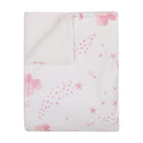 Nojo - Disney Minnie Mouse Twinkle Twinkle Minnie Pink And White Super Soft Baby Blanket Image 2