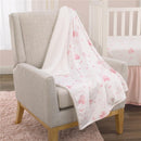 Nojo - Disney Minnie Mouse Twinkle Twinkle Minnie Pink And White Super Soft Baby Blanket Image 3