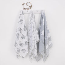 Nojo - Dumbo 3 Pk Printed Muslin Swaddles Image 2