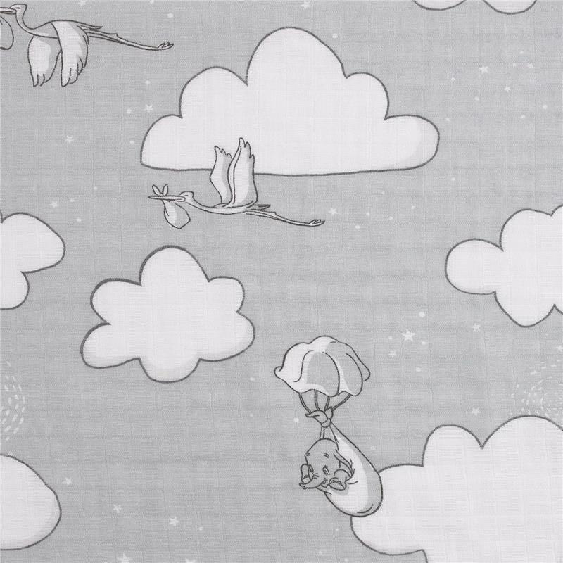 Nojo - Dumbo 3 Pk Printed Muslin Swaddles Image 8