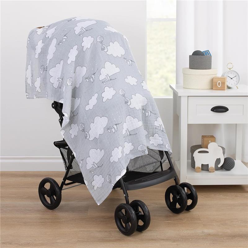 Nojo - Dumbo 3 Pk Printed Muslin Swaddles Image 9