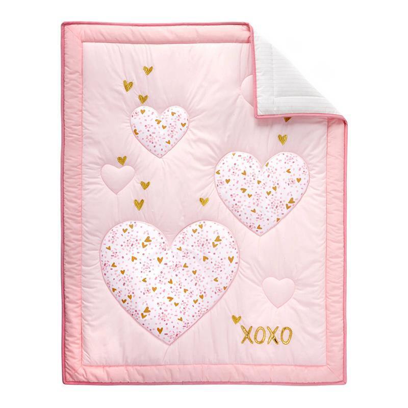 NoJo She's So Lovely 4-Piece Crib Bedding Set - Pink Image 2