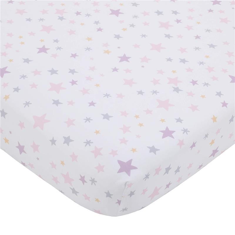 Nojo - Shine On My Love Fitted Crib Sheet Girl Image 1