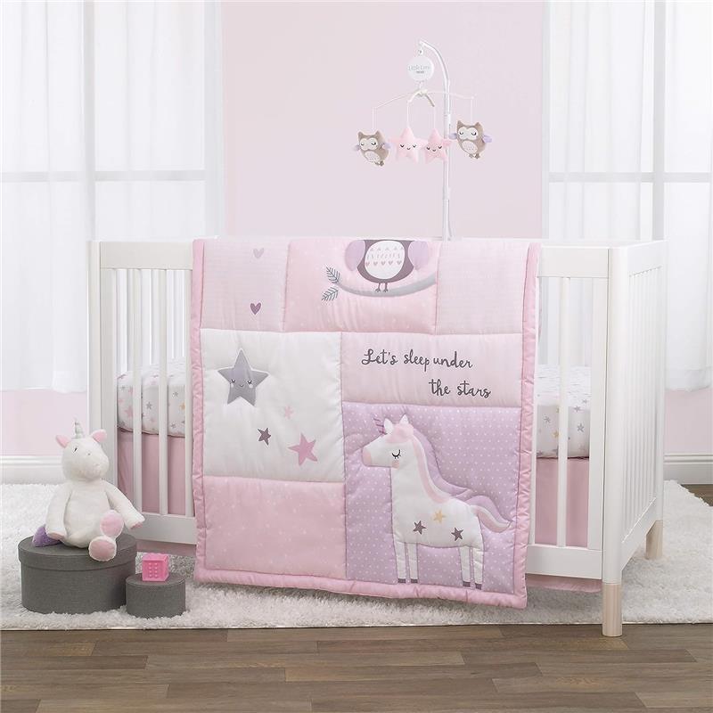 Nojo - Shine On My Love Fitted Crib Sheet Girl Image 2