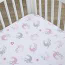 Nojo - Tropical Garden Fitted Crib Sheet Image 2