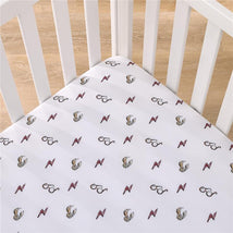 Nojo - Warner Brothers Harry Potter Lighting Bolt Crib Sheet Image 2