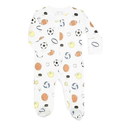 Noomie - Baby Boy Zipper Footie Sports Image 1