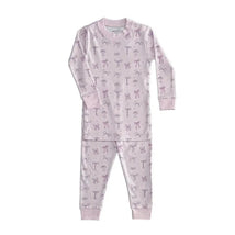 Noomie - Baby Girl Bows Long Sleeve Pajama Set Image 2