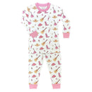 Noomie - Baby Girl Country Music Long Sleeve Pajama Set Image 1