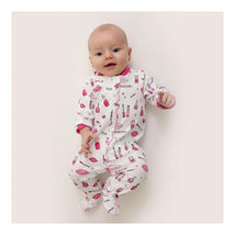 Noomie - Baby Girl Glamour Makeup Zipper Footie Image 1