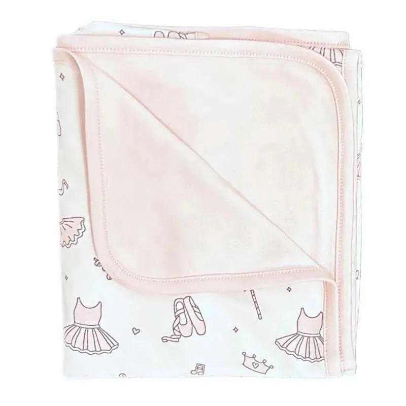 Noomie - Ballerina Cotton Baby Blanket Image 2
